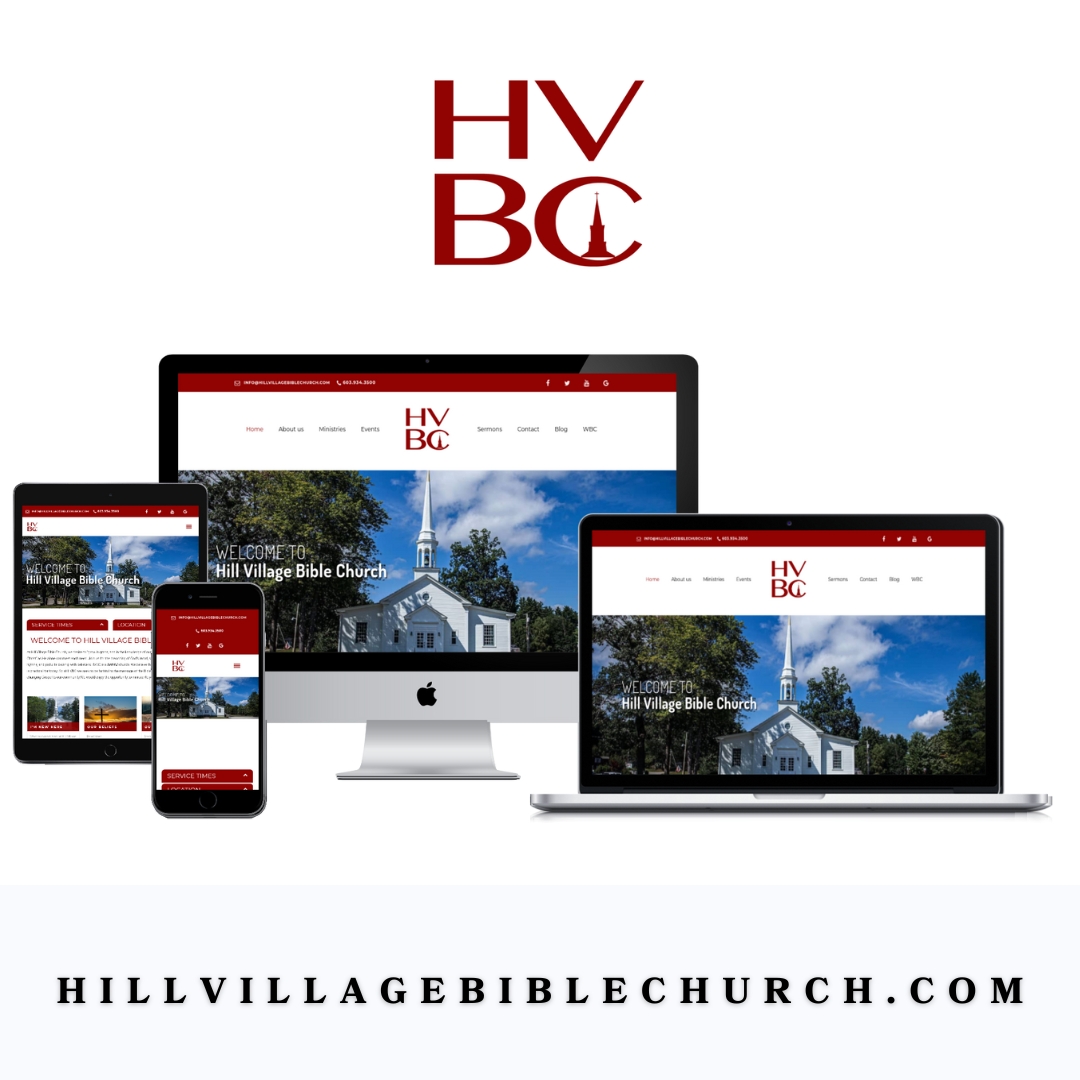 Hill Village Bible Church Mockup