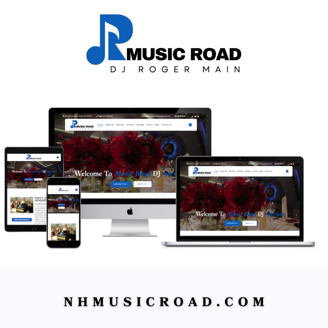 Music Road DJ Services Mockup