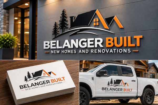 Belanger Built mockup